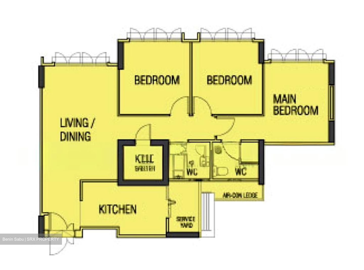 Blk 808C Ping Yi Greens (Bedok), HDB 4 Rooms #577354791